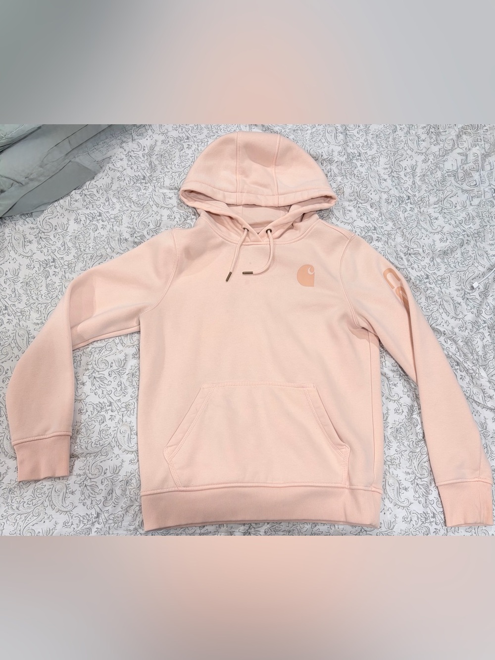 Carhartt Women's Hooded Sweatshirt - Peach